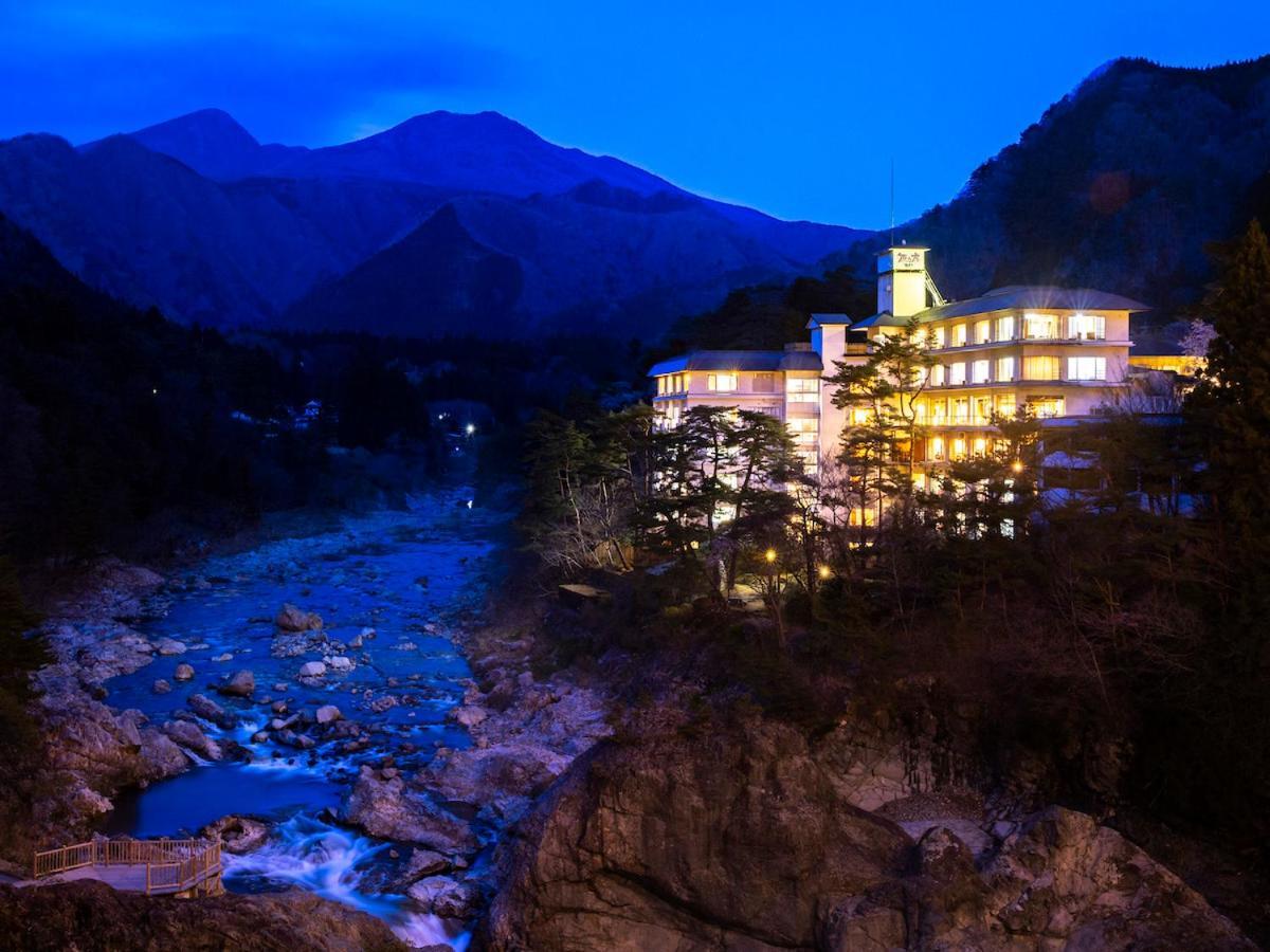 鬼怒川温泉 花の宿 松や 旅館 日光市 エクステリア 写真